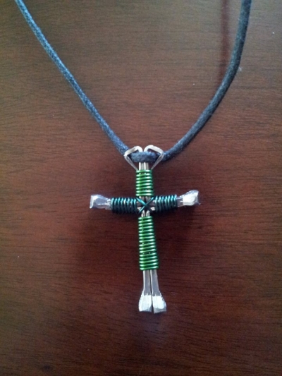 Small Cross Necklace - 2 Color